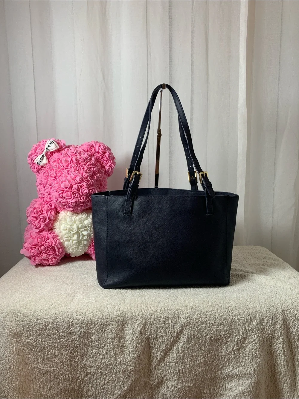 GUC Tory Burch Dark Navy Tote